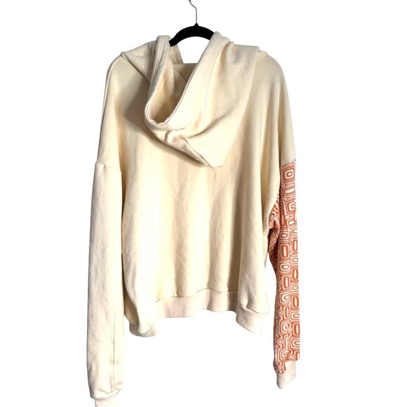 2/$25 NWOT Solely Oversized Small/Medium Hoodie Sweatshirt Cream - Picture 8 of 13